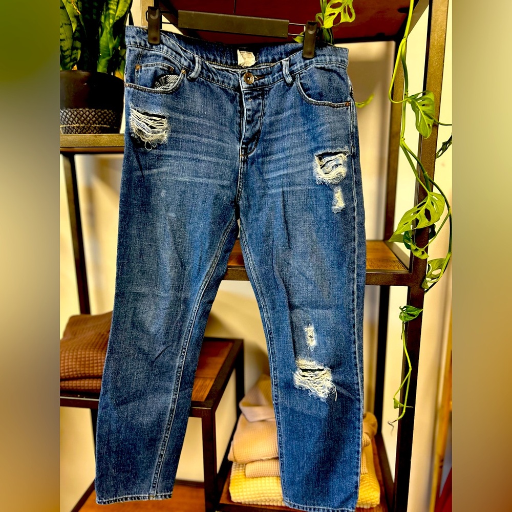 Free People distressed jeans